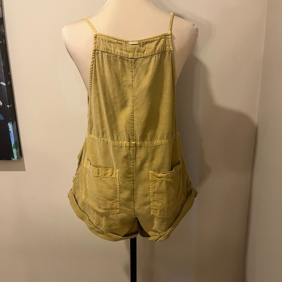 BILLABONG Wild Pursuit Short Overalls - in Sunset Gold, size L - Picture 6 of 9